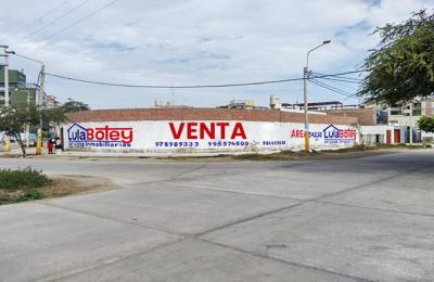 VENTA DE AMPLIO TERRENO EN URB. PATAZCA